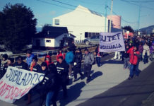 Movilización en defensa del IPAUSS y el 82% móvil