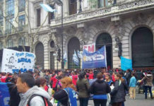 CABA: Acampe y ocupación por trabajo