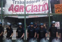 Cierre, despidos y ocupación en AGR-Clarín