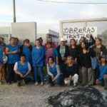 Ocupando la planta de Textil Neuquén