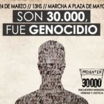 Son 30.000 y fue genocidio