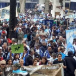 Movilización de ex combatientes de Malvinas