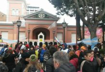 50 días de paro de los docentes santacruceños