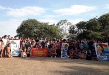 Cien jóvenes en el campamento de CCRS