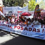 Paro de estatales, movilización y debate expuesto