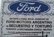 Juicio a ex gerentes de Ford