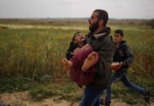 18 palestinos asesinados