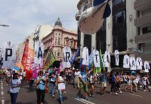 Paro nacional de docentes universitarios