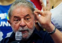 No a la cárcel de Lula Da Silva