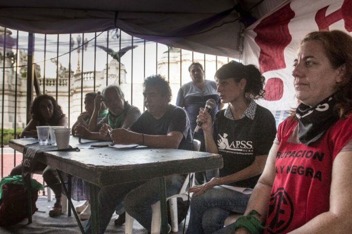 posadas en la carpa