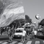 Marcha Federal docente: Multitud de guardapolvos blancos