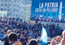 La patria está en peligro, hay pueblo para defenderla