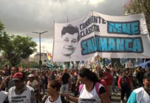 Marcha federal piquetera: Vamos contra el FMI y por el paro general!