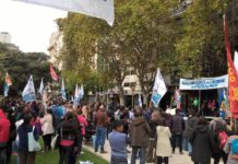 1º de Mayo | Acto de la Corriente Clasista René Salamanca en Congreso