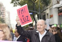 No al pacto de Macri y el FMI