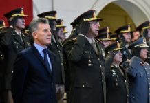 Macri busca involucrar a las Fuerzas Armadas en la represión