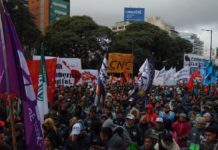 Por paritaria social y contra el pacto Macri-FMI