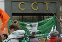 Pañuelazo en la CGT