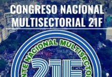 Vamos al congreso nacional del Movimiento 21F