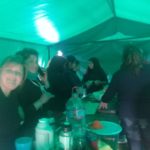 Beltrán: Olla popular frente a Fabricaciones Militares
