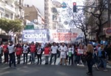 Paro nacional docente: por salario y la educación pública