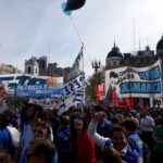 Contundente movilización a Plaza de Mayo contra el ajuste