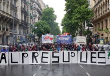 Presupuesto 2019: en todo el país contra el ajuste