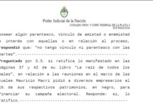 Alconada Mon ratificó su denuncia ante la Justicia