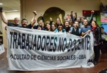 No docentes Sociales UBA: Nuevo triunfo de la Lista 9