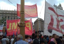 En Plaza de Mayo contra la doctrina Bullrich