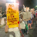 Trabajadores de C5N contra el cierre