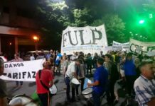 Tarifazo: Vecinos, estudiantes y artistas movilizados en La Plata