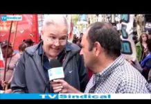 El CR en las marchas del 24 de Marzo