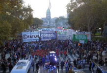 Miles de universitarixs marchamos contra el ajuste