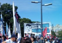 Jornada de lucha del frente barrial de la CTA-T
