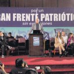 Convocatoria a un gran frente patriótico
