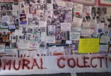 Mural escrache colectivo