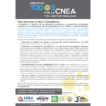 El Frente de Todxs por la CNEA