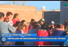 Mateada y merienda popular en Barrio Latino