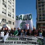 Abrazo al ex Ministerio de Salud