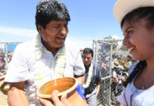 Evo presidente