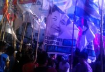 En la asunción como intendente de Fernando Espinosa