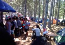 Campamento de la CCRS-AMBA en Entre Ríos