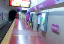 Trabajando en el subte durante la cuarentena