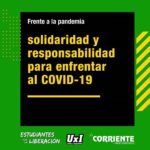 Estudiantes por la Liberación frente a la pandemia