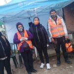 Posta sanitaria en Sarmiento: “Hay que cuidarse más”