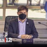 Kicillof: “El objetivo es bajar los casos”