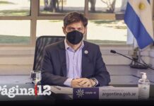 Kicillof: “El objetivo es bajar los casos”