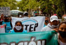 Vendedores Ambulantes de Once, en lucha!