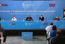 Homenaje a lxs trabajadorxs detenidxs-desaparecidxs